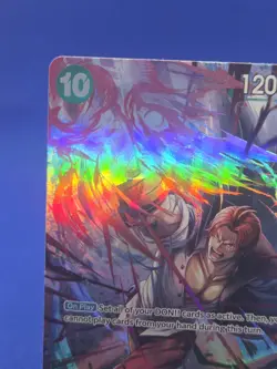 One Piece Carrying On His Will Shanks OP13-028 Alternate Art Super Rare NM - Image 3