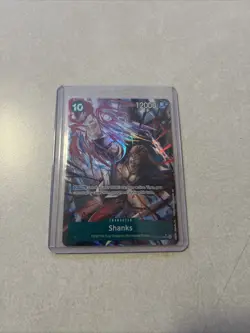 One Piece CCG Shanks OP13-028 Alt Art SR - Near Mint! Carrying On His Will - Image 1