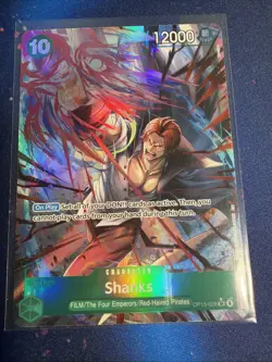 One Piece CCG Shanks OP13-028 Alt Art SR - Near Mint! Carrying On His Will - Image 1