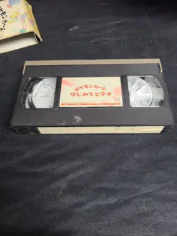 Pokemon Card Game Japanese Intro Pack VHS ONLY 1999 Japanese - Image 3