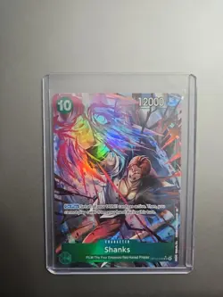 One Piece TCG Carrying On His Will - Shanks OP13-028 Alt Art ENGLISH NM - Image 1