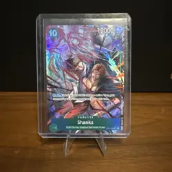 One Piece CCG Shanks Alternate Art OP13-028 Carrying On His Will English NM - Image 1