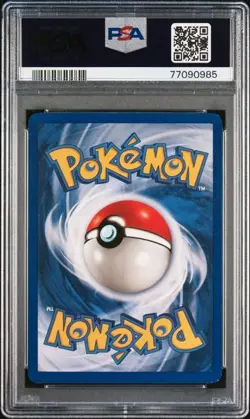 1999 POKEMON GAME #44 BULBASAUR PSA 8 - Image 2