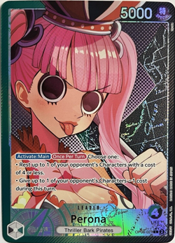 Perona Alt Art Leader OP06-021 - Wings Of The Captain - One Piece TCG - Image 1