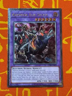 YUGIOH AZAMINA ILIA SILVIA ULTIMATE RARE NEAR MINT OP28-EN003 - Image 1