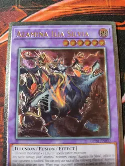 Azamina Ilia Silvia OP28-EN003 Ultimate Rare Near Mint Yu-Gi-Oh - Image 5
