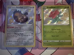 Galatian Stunfisk, Gossifeur Pokemon Trading Cards - Image 1