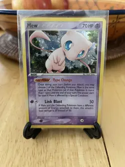 Mew 10/92 EX Legend Maker 2006 Holo Rare Pokemon Card TCG - Image 2