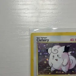 Pokemon TCG Clefairy Doll Base Set Unlimited Rare HP Card 5/102 - Image 5