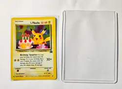 Pokemon TCG Card - Birthday Pikachu Promo Holo Card #24 - Image 1