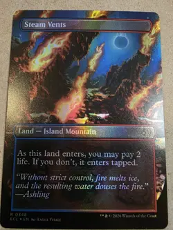 Steam Vents - (Borderless) Lorwyn Eclipsed Foil - Mtg - Image 2
