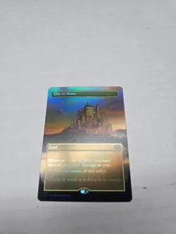 City of Brass (Borderless) Double Masters 2022 Foil - Image 1
