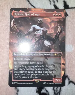 MTG - SLD - Kratos, God of War #2207 - Regular Near Mint - Image 1
