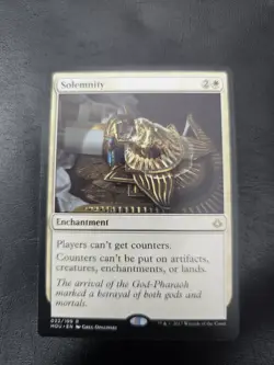 MTG - 1x Solemnity - Hour Of Devastation - NM White Enchantment - Image 1