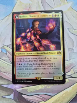 MTG Magic The Gathering Joshua, Phoenix’s Dominant Foil FIN Rare Final Fantasy - Image 1