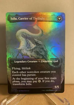 Eirdu, Carrier of Dawn - MTG - Lorwyn Eclipsed - Borderless - Foil - 286 - NM - Image 3