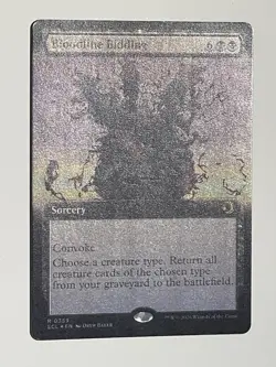 Bloodline Bidding - Foil - Extended Art - MTG - Lorwyn Eclipsed - M/NM Magic - Image 4