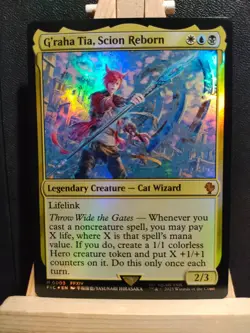 G'raha Tia, Scion Reborn FOIL - Final Fantasy Commander - NM (see pics) MTG - Image 1