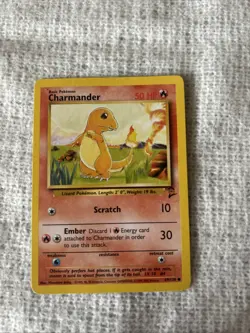 Pokemon TCG Charmander Base Set 2, Unlimited Common Card 69/130 - Image 1