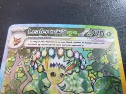 Pokemon TCG Leafeon EX 144/131 Prismatic Evolutions SECRET RARE - Image 3