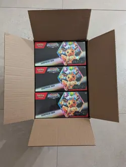 Pokemon Prismatic Evolutions Surprise Boxes! Case/Lot of SIX (6) Sealed Boxes! - Image 3