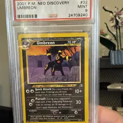 Pokemon Neo Discovery Umbreon 32/75 Mint PSA 9 - Image 1