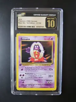 POKEMON (1999) German Base Set - 1st Edition- 31/102 - Image 1