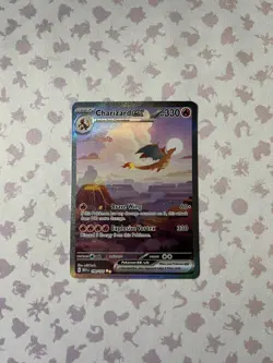 Pokemon 151 Charizard ex 199/165 Special Illustration Rare SIR Scarlet & Violet - Image 1