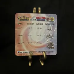 Artbox Pokemon Advanced Action Flipz (2006) AF23 Aron, Lairon & Aggron NM - Image 2