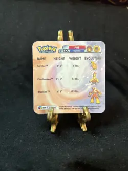 Artbox Pokemon Advanced Action Flipz 2003 AF02 Torchic, Combusken & Blaziken - Image 2