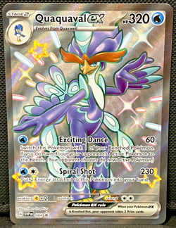 Quaquaval EX 084 Full Art Black Star Promo Holo- Scarlet&Violet -NM- Pokemon TCG - Image 1