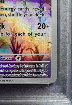 PSA 9 - Teal Mask Ogerpon - 123 (Pokemon Center Exclusive) - Image 5