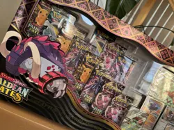 Pokemon TCG Paldean Fates Great Tusk Iron Treads Ex Premium Collection Case of 6 - Image 5