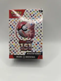 Pokemon TCG 151 Scarlet and Violet Booster Bundle Trading Cards Set - 6 Packs 820650853210 - Image 1
