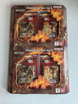 Bandai Namco One Piece Card Game Illustration Box vol.5 - Sealed x2 - Image 1