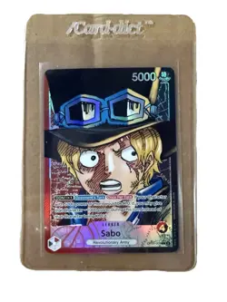 One Piece Awakening of the New Era OP05-001 Leader Sabo ENGLISH Holo ALT ART - Image 1