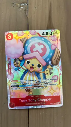 One Piece Extra Booster Memorial Collection Tony Tony Chopper EB01-006 SR A⚓📈 - Image 1