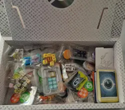 Bundle Of Pokemon TCG Accessories, Dice, Coins,Dividers,Energy cards in 151 Box - Image 1