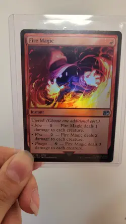 MTG Vivi Fire Magic Foil 0136 Final Fantasy Near Mint - Uncommon - Image 3
