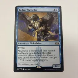 Ledger Shredder Streets of New Capenna MTG NM 46 / 281 English Regular Connives - Image 1
