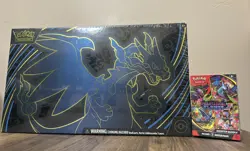 Pokemon TCG Mega Charizard X ex Ultra Premium Collection Box and Booster Bundle - Image 1