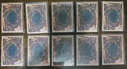 Vintage Yugioh 10 Card Lot - All Holos - Fair to Heavily played - Image 2