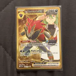 Pokemon Card TCG - N's Zoroark EX 189/159 - Journey Together - Hyper Rare - NM ⭐ - Image 2