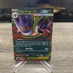2025 Near Mint Pokemon Mega Gengar ex 056/094 Phantasmal Flames PFL en English - Image 1