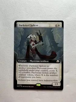Darksteel Splicer Extended Art - MOC 0100 - NM - MTG Magic - Image 1