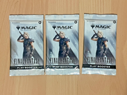 Final Fantasy Play Booster X3 SEALED Brand New Magic The Gathering MTG - Image 1