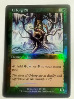 Urborg Elf - Apocalypse - Magic The Gathering FOIL NM/M (Never Played) - Image 1