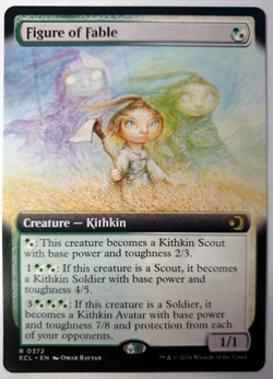 Figure of Fable - Extended Rare - MTG Lorwyn Eclipsed - 0372 NM - Image 1