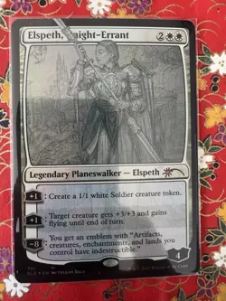 Elspeth, Knight-Errant (Sketch Showcase) Secret Lair Drop Foil - Image 1