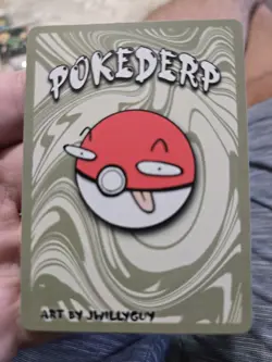 Pokederp BREAKOUT Blobbo 1/7 - Ditto Pokemon Derpy Fan Art RARE - Image 2